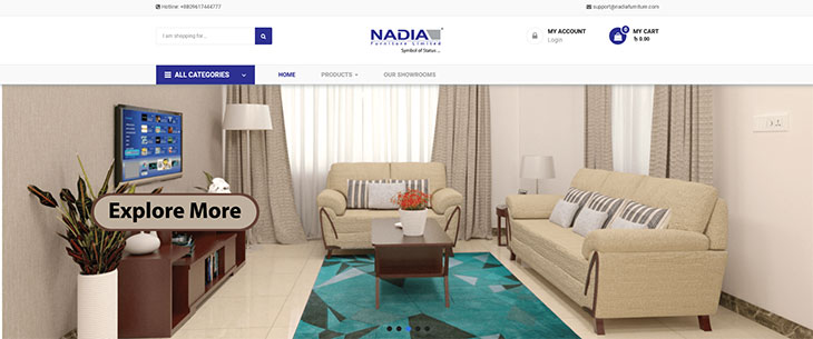 nadia furniture in bangladesh